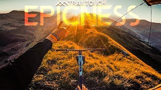 Epic MTB Sunrise  Saalbach Tag 13  TrailTouch [upl. by Leasa865]