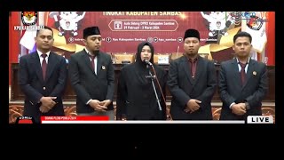 Dokumenter Pelaksanaan Pemilu Tahun 2024 KPU Kabupaten Sambas [upl. by Fairweather]