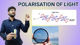 Polarisation  Polarization of Light  Light Polarization Explained Method of Polarisation of Light [upl. by Eyllom]