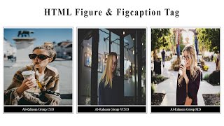 HTML Figure amp Figcaption Tag  HTML5 Full Course  Web Designing Full Course [upl. by Ianahs]