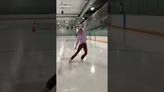 Let’s all start skating iceskater figureskating youtubecommunity fun community [upl. by Letnuahs]