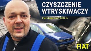 Czyszczenie wtryskiwaczy Diesel w Fiat Ulysse 20 JTD 2001 r [upl. by Eerak]