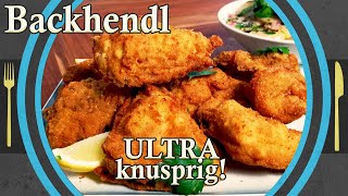 Backhendl einfach selber machen österreichischer Rezepteklassiker Backhendl Rezept [upl. by Aivek]