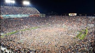 Auburn Vs Alabama final play iron bowl 2013 behind auburn bench [upl. by Neenad387]