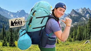 I Went Backpacking with ONLY Budget Gear From REI [upl. by Derry510]