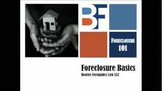 Foreclosure 101  Foreclosure Basics [upl. by Norval]