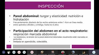 PEDIATRÍACLASES 7 Y 8 2904SEMIOLOGÍA ABDOMINALDRA URDAY SEMIOLOGÍA NEUROLÓGICADRA VALDIVIA [upl. by Lein]