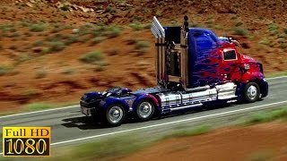 Transformers Age of Extinction 2014  Optimus Prime Old to New Transformation 1080p FULL HD [upl. by Norvil]