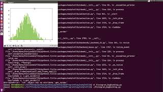 python3 matplotlib animation histogram AttributeError int object has no attribute get zorder [upl. by Moitoso]