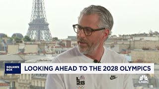 LA 2028 chairman Casey Wasserman on looking ahead to the 2028 Olympics [upl. by Syramad]