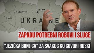 Medvedčuk Zabranom ruskog jezika Zelenski Ukrajince pretvara u robove i topovsko meso [upl. by Naved]