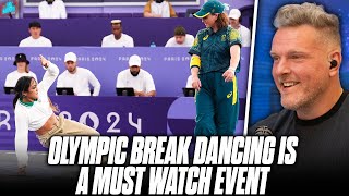 Break Dancing Debuts At The Olympics And Its Hilarious  Pat McAfee Reacts [upl. by Duval376]