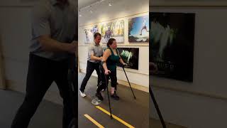 ReWalk Robotics Helps Paraplegic Walk Again [upl. by Eegnat506]