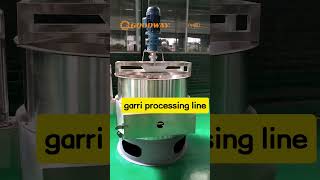 garri processing line in our factory garriprocessing [upl. by Jedd395]