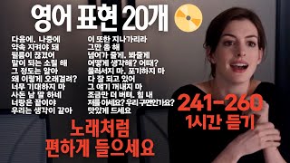 한글 음성 불포함원어민이 매일 쓰는 영어표현 20개 241260번 [upl. by Laflam]