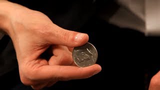 How to Do the Pinch Coin Vanish  Coin Tricks [upl. by Ainar389]