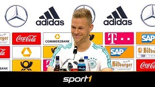 quotBin immer liebquot  Joshua Kimmich kontert Toni Kroos  SPORT1  WM 2018 [upl. by Aihsatan630]