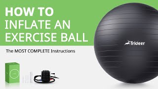 The Ultimate Instructions on Exercise Ball Inflation [upl. by Bedell]