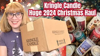 Kringle Candle Huge 2024 Christmas Haul [upl. by Artekal]