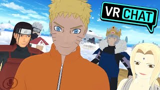 When a Hokage Summit Meeting Goes Right VRChat [upl. by Yatnoj952]