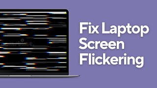 Fix Laptop Screen FLICKERING 2024  PC or Laptop Blinking on Windows 10 11 [upl. by Ardme]