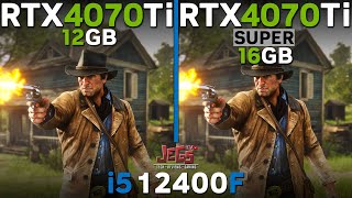 RTX 4070 Ti vs RTX 4070 Ti Super  i5 12400F  Tested in 15 games [upl. by Angelico346]