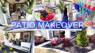 ULTIMATE PATIO MAKEOVER  Outdoor Decorating Ideas  DIY Landscaping Ideas  Wayfair [upl. by Ahcorb]