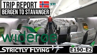 Trip Report  WIDERØE WF534  Bergen to Stavanger  September 2021 [upl. by Ettenirt]