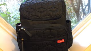 Best Diaper Bag Backpack  Skip Hop Forma Review [upl. by Jillayne980]