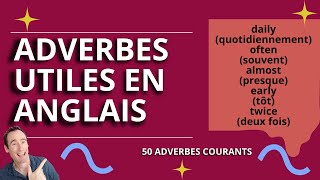 Adverbes En Anglais [upl. by Ardnalahs]