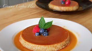 Simple Coffee Flan Special For Valentine ll Delicious Creamy Coffee Flan ll Flan Recipe [upl. by Adnor]