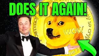 Dogecoin News Today ELON MUSK Does it Again Dogecoin Pumping [upl. by Catto]