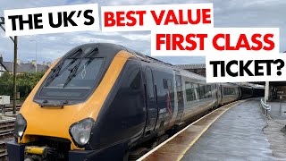 Is THIS the UKs Best Value First Class Ticket Avanti West Coast Crewe to Holyhead [upl. by Heid]