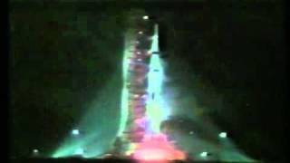 Launch of Apollo 17 orignal NASA Footage of Saturn V night launch [upl. by Ayet577]