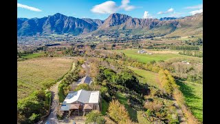 R55 000 000 Boutique Franschhoek farm in exquisite setting with revenue potential [upl. by Valentine]