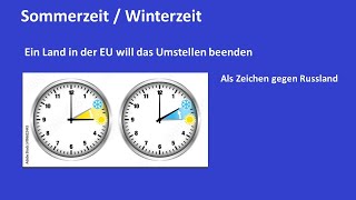 V0094  Zeitumstellung in der Ukraine als Zeichen gegen Russland [upl. by Zanas]