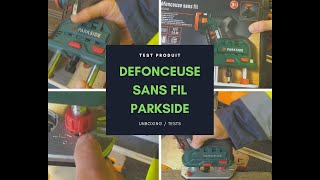 LIDL DEFONCEUSE PARKSIDE POFA 12V [upl. by Carlee]