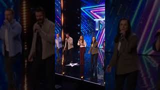 Welsh choir UPLIFT US with Greatest Showman HIT  Britains Got Talent  shorts [upl. by Galateah606]