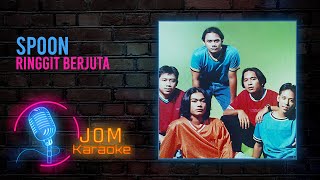 Spoon  Ringgit Berjuta Official Karaoke Video [upl. by Lolande]