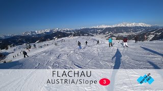 105 Flachau – SkiLuuz  Slope 3 from TOP [upl. by Flosi232]