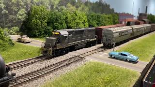 Clinchfield Railroad Carolina Division Operating Session October 2024 [upl. by Innej969]