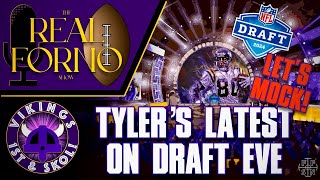 The MuchAnticipated 2024 NFL Draft with Tyler’s “What Would I Do” Mock Draft on Draft Eve [upl. by Ettie471]