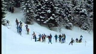 SkidVM 1987  Oberstdorf  4x10 km hela loppet [upl. by Seiuqram]