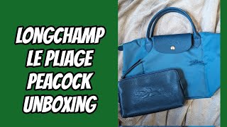 Longchamp Le Pliage Peacock New for FW 2024 [upl. by Aihsital]