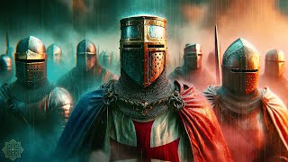 Domine Deus Rex Coelestis  Templars Singing in the Rain  Crusade Music  Gregorian Chants [upl. by Esilrac]