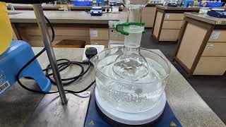 H2 Chemistry Hydrolysis of methyl salicylate 3 [upl. by Sadie]