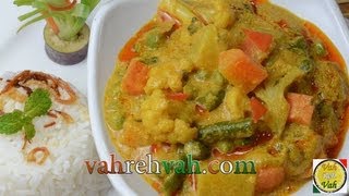 Mix Vegetable Korma  By VahChef  VahRehVahcom [upl. by Ativad551]