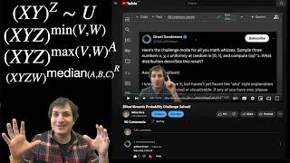 3 New Random Variable Identities a la 3Blue1Browns Probability Challenge [upl. by Dilan]