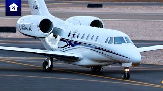 The Impressive Cessna Citation X  Close Up Takeoff at SDL [upl. by Neelra]