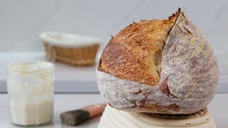 How I Make Sourdough Bread Every Day In LESS Than 30 Minutes handson time [upl. by Talley518]